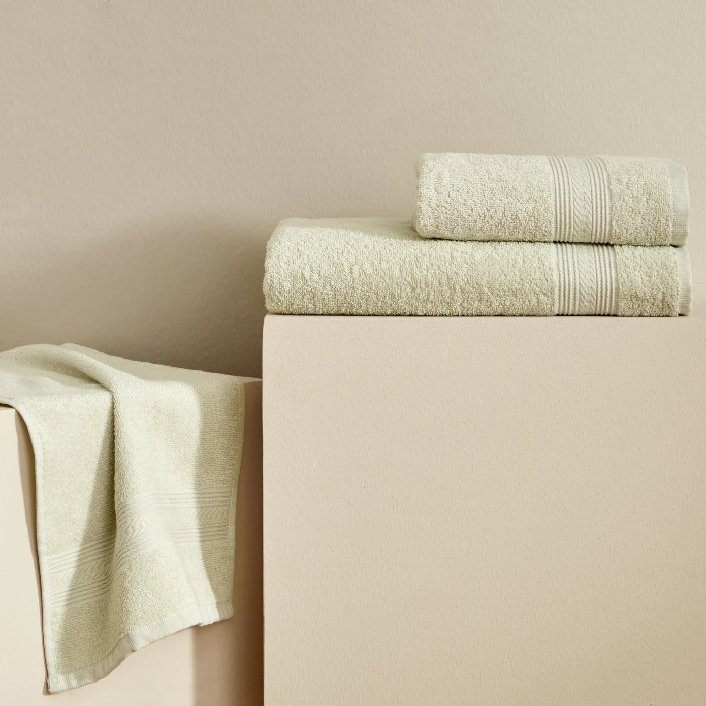 Karaca Home Soft Touch Mint 100% Pambıq Əl-Üz Dəsmalı 30x50 sm