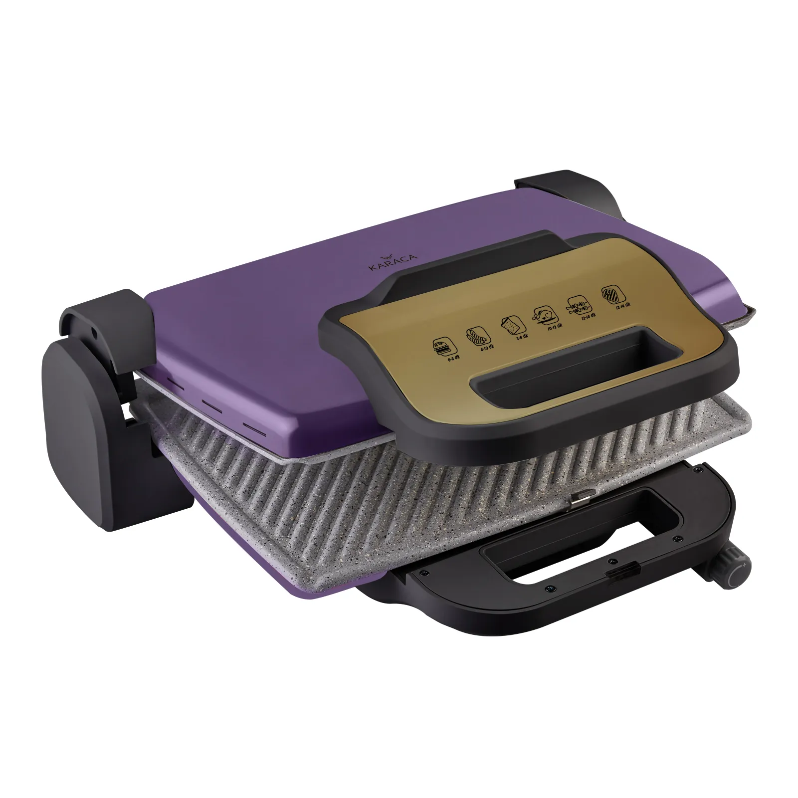 Karaca Retro Bənövşəyi İzqara Toster