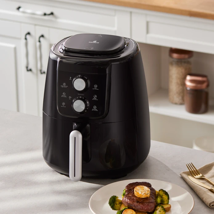 Karaca Air Pro Cook Manual XL Airfryer Black 4 Nəfərlik